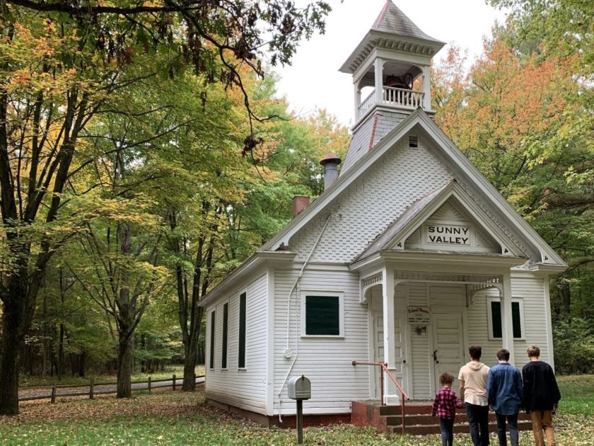 Sunny Valley School House Museum GO Chippewa County Wisconsin