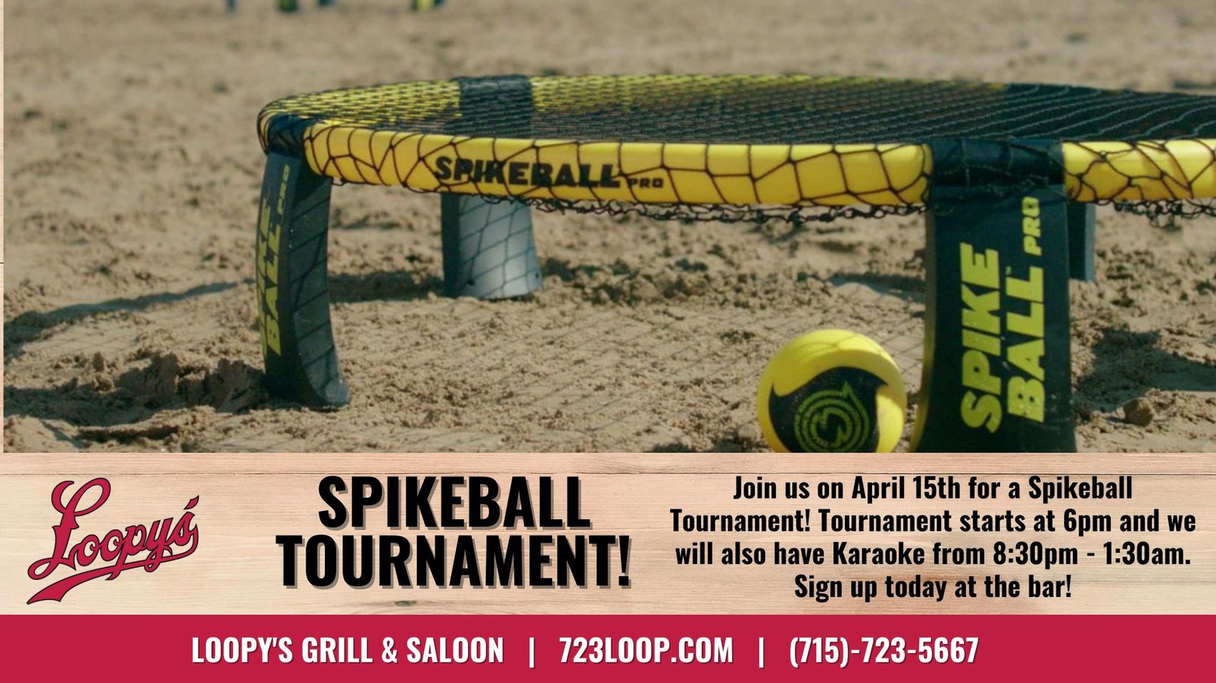 Spikeball Tournament at Loopy's » GO Chippewa County Wisconsin