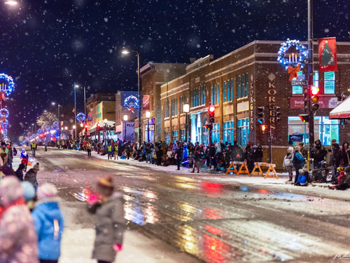 Irvine Park Christmas Village GO Chippewa County Wisconsin