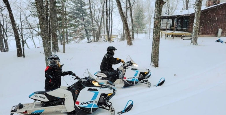 Snowmobiling in Chippewa County