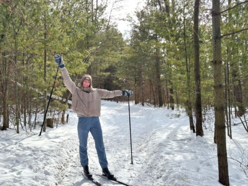 Lake Wissota State Park Winter Snow Cold Cross Country Ski Girl