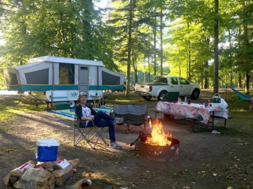 Camping in Chippewa Falls, Wisconsin