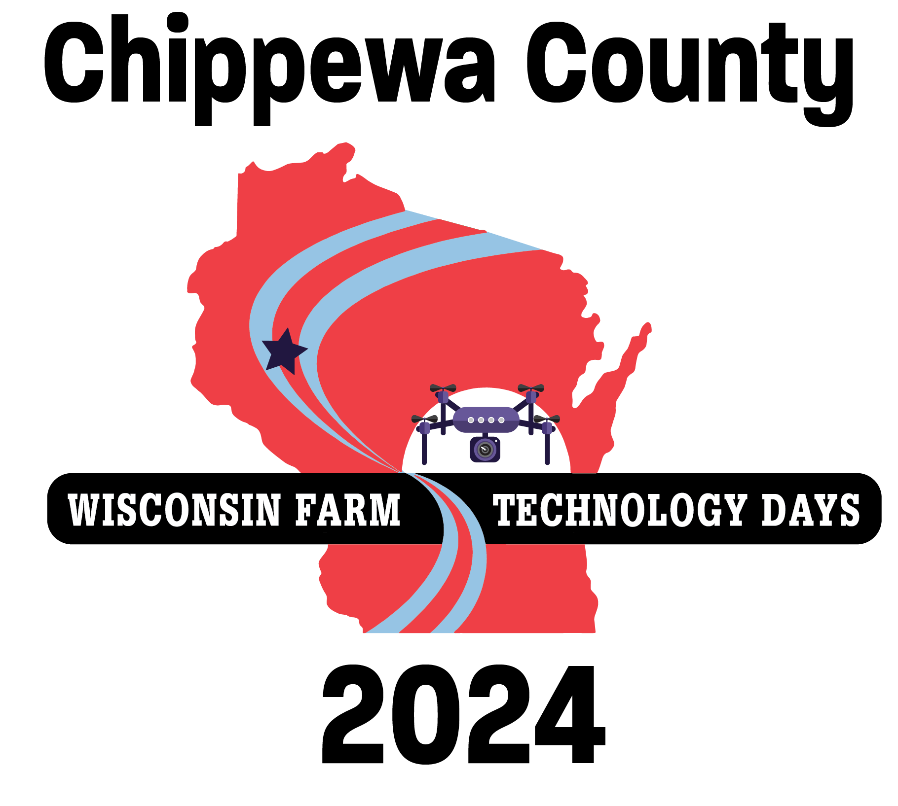 Chippewa County Wisconsin Farm Technology Days logo 2024
