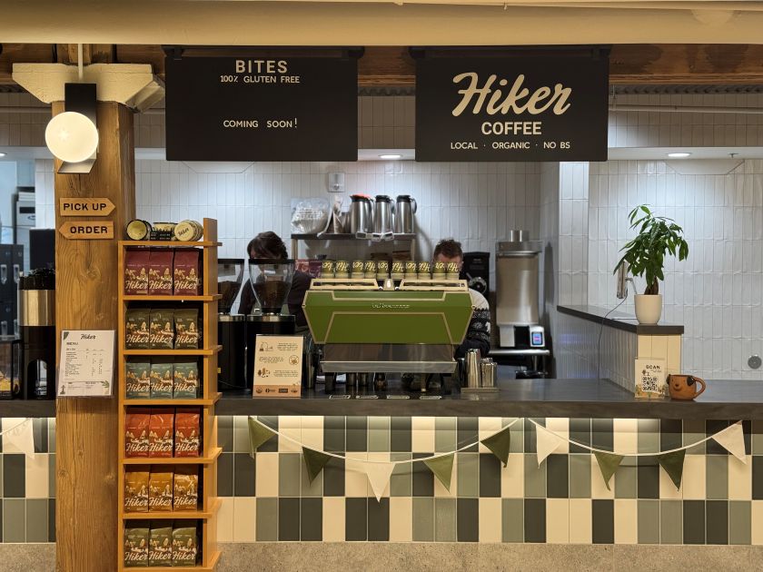 hiker coffee bar