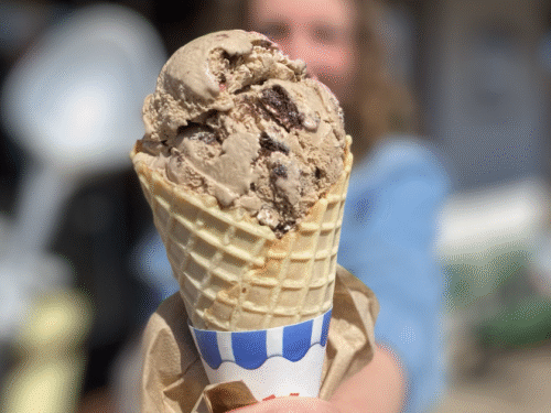 Olson's Ice Cream cone Chippewa Falls