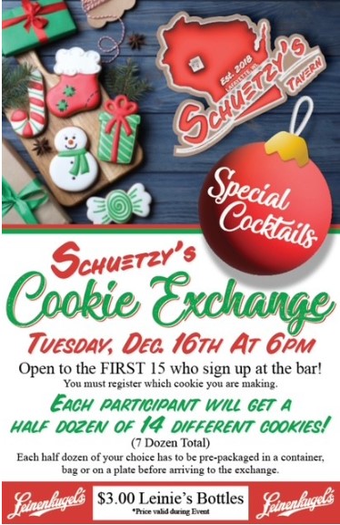 Schuetzy cookie exchange