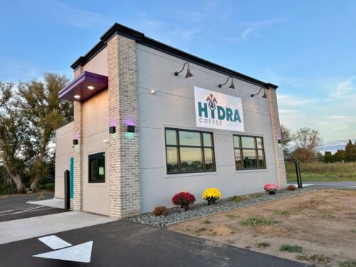 Hydra Coffee Shop Building