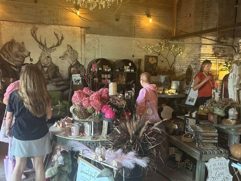 ladies shopping at Gorgeous Chaos