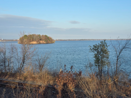 View of Lake Wissota Island