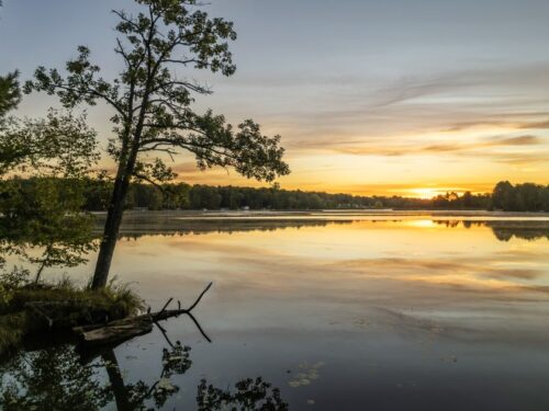 Lake Holcombe Summer Sunset