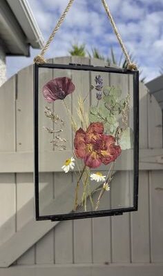 Pressed Floral Frames